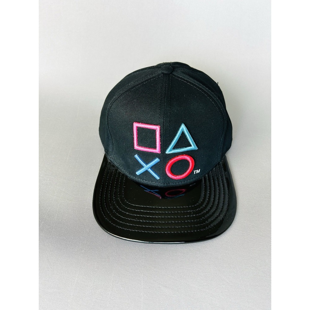 PlayStation‎ 2018 Sony PS Logo SnapBack Cap Adjustable Hat With Sticker
